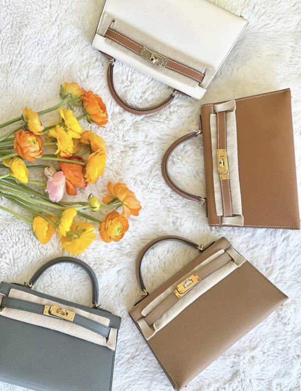 HERMES Kelly Shoulder Handbag Women's