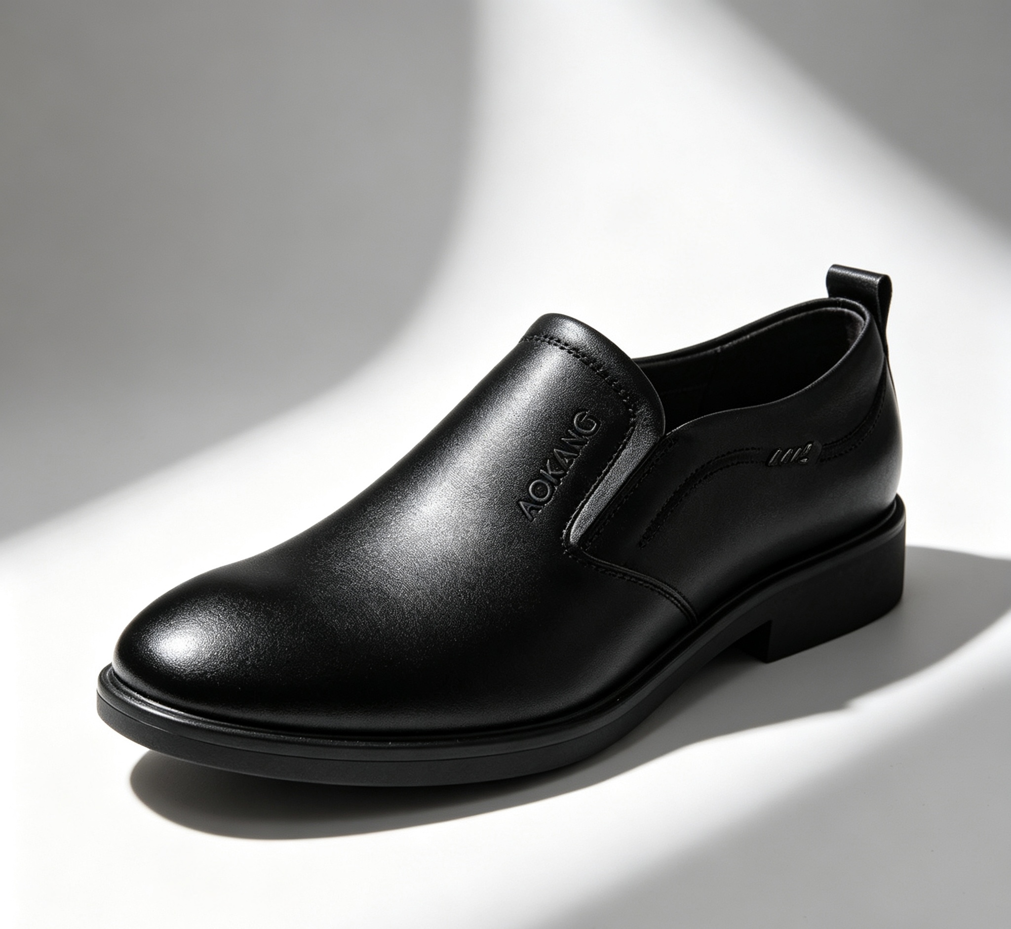Premium Leather Slip-On Dress Shoes - Image 4